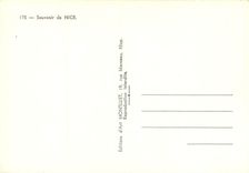CPSM Souvenir de Nice