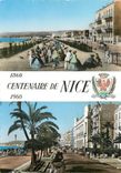 CPSM Commemoration du Centenaire de Nice de son rattachement a la france