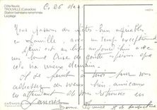 CPSM Cote fleurie Tourville (Calvados) Station balneaire renommee la plage