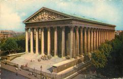 CPSM Paris l'eglise de la Madeleine
