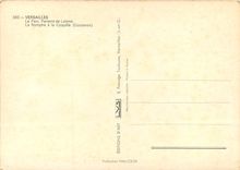 CPSM Versailles Le parc Parterre de Latone la Nymphe a la Coquille (Coysevox)