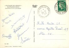 CPSM Paysages de France Haute Provence Cueillette de la Lavande