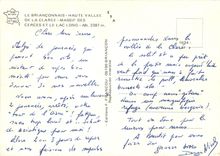 CPSM Le Brianconnais Haute Vallee de la Claree Massif des Cerces et le Lac Long alt 2387 m