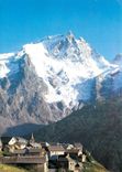 CPSM Les Hautes Alpes Pittoresques la majestueuse Face Nord de la Meije (3982 m) les glaciers du Tab