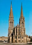 CPSM La Delivrande (Calvados) Abside de la Basilique