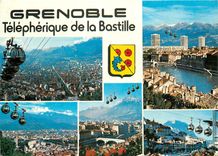 CPSM Grenoble Telepherique de la Bastille