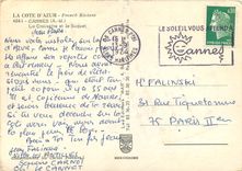 CPSM Cannes (A M) La Croisette et le Suquet
