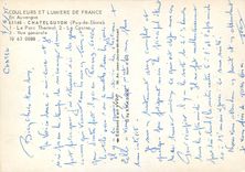 CPSM Chatelguyon (Puy de Dome) Le Parc Thermal le Casino Vue generale