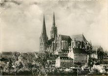 CPSM Chartres (Eure et Loir) La Cathedrale