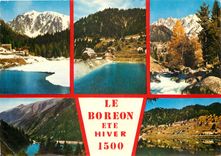CPSM Saint Martin Vesubie la Suisse Nicoise alt 1000 m vue d'ensemble du Boreon alt 1500 m