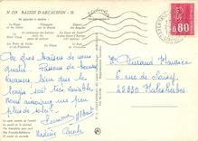 CPSM Souvenir du Bassin d'Arcachon