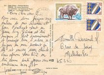 CPSM Vence (A Mme) Vue generale la fontaine du Peyra