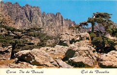 CPSM Corse Ile de Beaute Col de Bavella les Aiguilles vues du Col