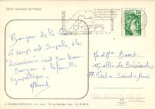 CPSM Souvenir de Frejus