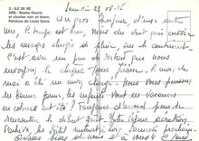 CPSM Ile de Re Ars Ruelle fleurie et clocher noir et blan