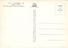 CPSM Cauterets Station de Ski Une des pistes du Lys alt 1850 m