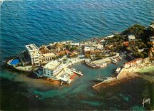 CPSM Ile de Bendor Vue aerienne