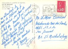 CPSM Ile de Bendor Vue aerienne