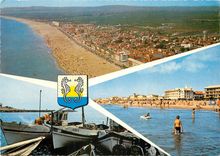 CPSM Souvenir de Valras Plage