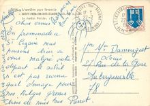 CPSM L'arriere pays Grassois Saint Cezaire sur Siagne (alt 475 m) le Jardin Public