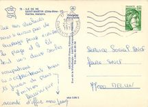 CPSM Ile de Re Saint Martin (Chte Mme) Vieilles maisons