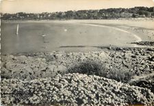 CPSM Perrous Guirec (Cotes du Nord) Plage de Trestraou