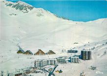 CPSM St Francois Longchamps (Savoie) alt 1650 m vue generale aerienne