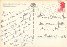 CPSM St Francois Longchamps (Savoie) alt 1650 m vue generale aerienne