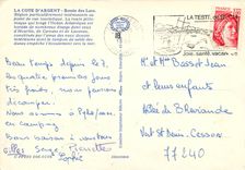 CPSM Cote d'Argent Route des Lacs Region particulierement interessante au point d'une tourisme