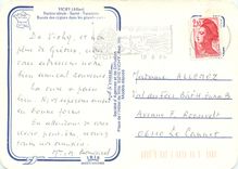 CPSM Vichy (Allier) Station ideale Sante Vacances Bassin des Cygnes dans les grands Parcs