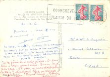 CPSM Les Trois Vallees Vallee de Saint Bon (Savoie) Aux environ de Moriond et de Courchevel