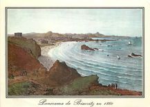 CPSM Biarritz Vieilles Gravures de 1860