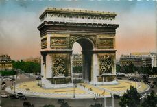 CPSM Paris L'Arc de Triomphe de l'Etoile