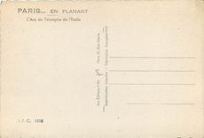 CPSM Paris L'Arc de Triomphe de l'Etoile