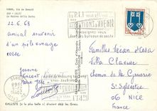 CPSM Corse Ile deBeaute Calvi La Madona della Serra