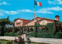 CPSM La Bonne Auberge Route Nationale Antibes Relais gastronomique