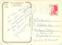 CPSM  le Golfe de Pinarello sa Tour Genoise la Plage de Villata