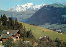 CPSM Dans nos montagne Chalet dans la vallee
