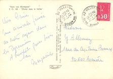 CPSM Dans nos montagne Chalet dans la vallee