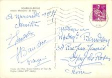 CPSM Bourg en Bresse Ancien Monastere de Brou