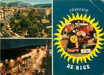 CPSM Reflets de la Cote d'Azur Nice (A Mmes)