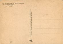 CPSM Nice Vue generale