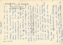CPSM Paris Place Edmond Rostand Rue Soufflot et le Pantheon