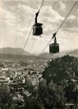 CPSM Grenoble (Isere) Croisement du Teleferique