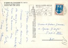 CPSM Besse en Chandesse (P de D) La Station de Super Besse Alt 1300 1830 m