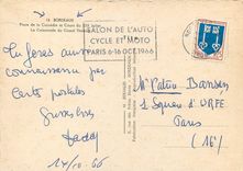 CPSM Bordeaux Place de la Comedie et Cours du XXX juiller la Colonnade du Grand Theatre