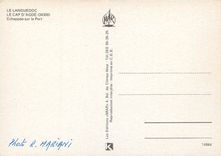 CPSM Nice Le petit train a la Cascade du Chateau