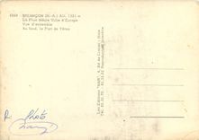 CPSM Briancon (H A) alt 1321 m la Plus Haute Ville d'Europe vue d'ensemble au fond le Fort de Tetes