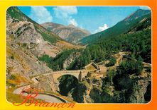 CPSM Hautes Alpes Briancon (alt 1326 m) la plus Haute Ville d'Europe le Pont D'Asfeld