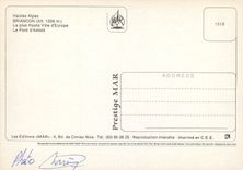 CPSM Hautes Alpes Briancon (alt 1326 m) la plus Haute Ville d'Europe le Pont D'Asfeld